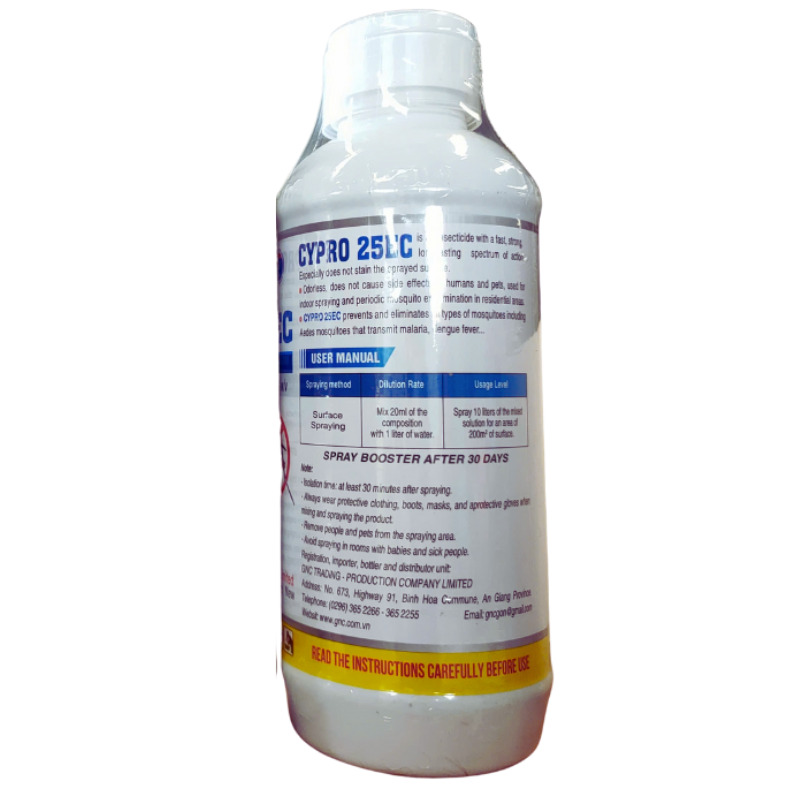 CYPRO 25EC NHẬP KHẨU ẤN ĐỘ