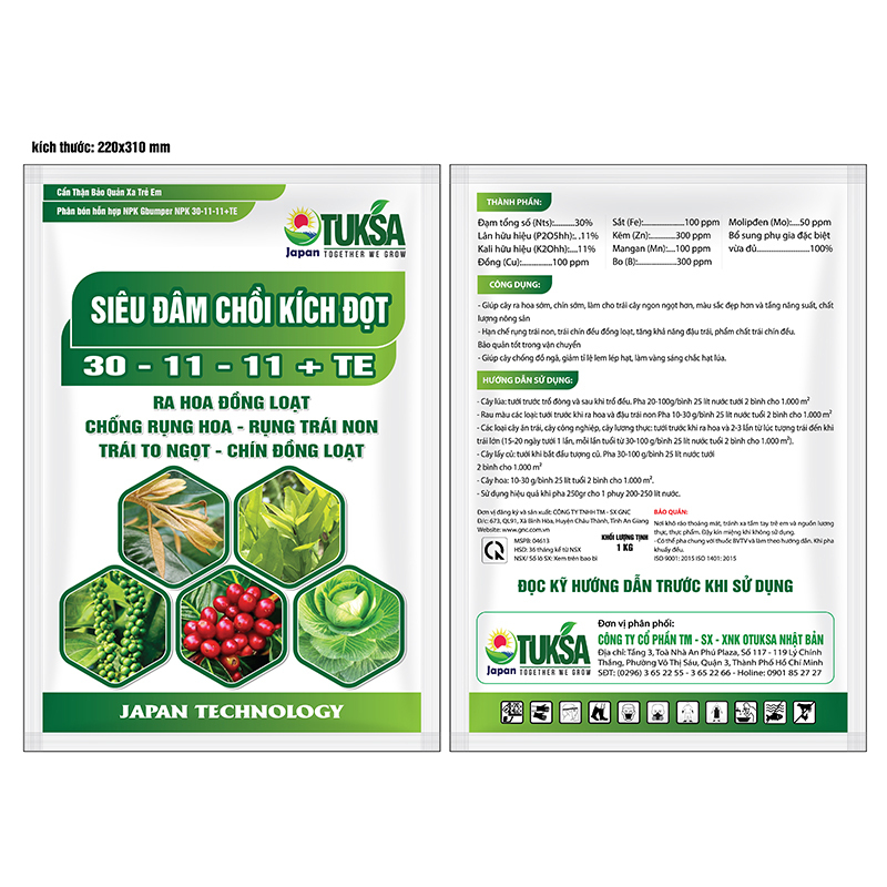 SIÊU ĐÂM CHỒI KÍCH ĐỌT (30-11-11+TE)